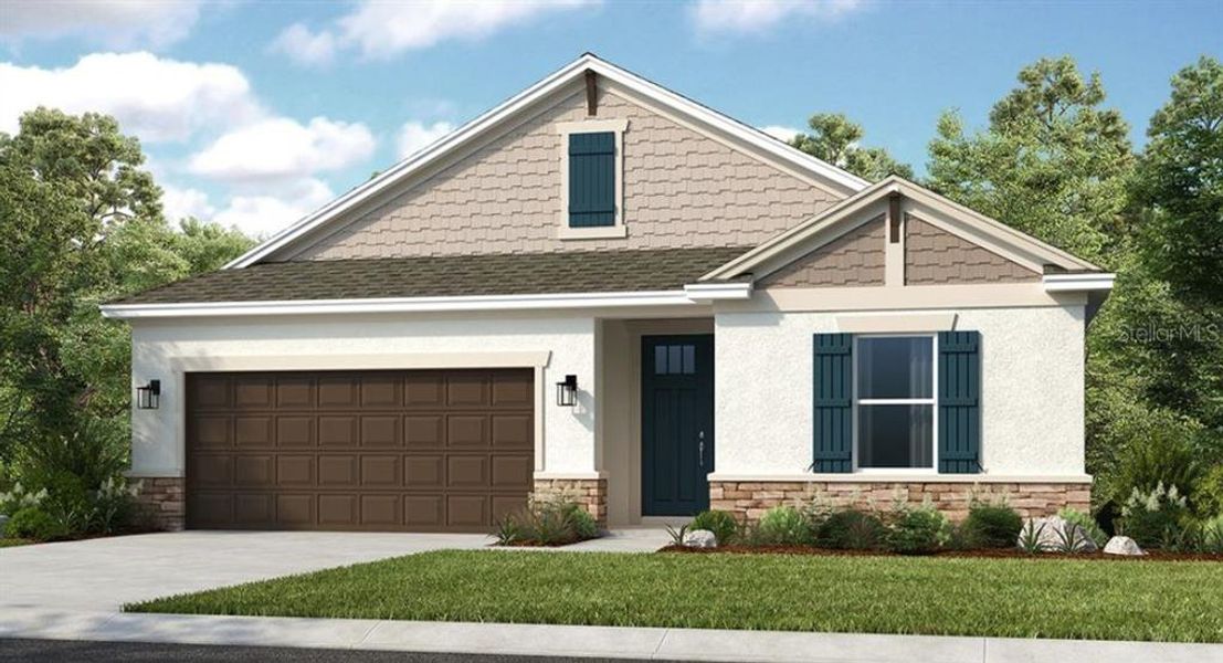 Front exterior of a home in the Brookland Park community, located in Auburndale, FL (Image 11).