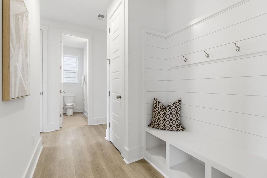 Furnished interior view inside a new home in Homecoming, Ravenel (Image 8).