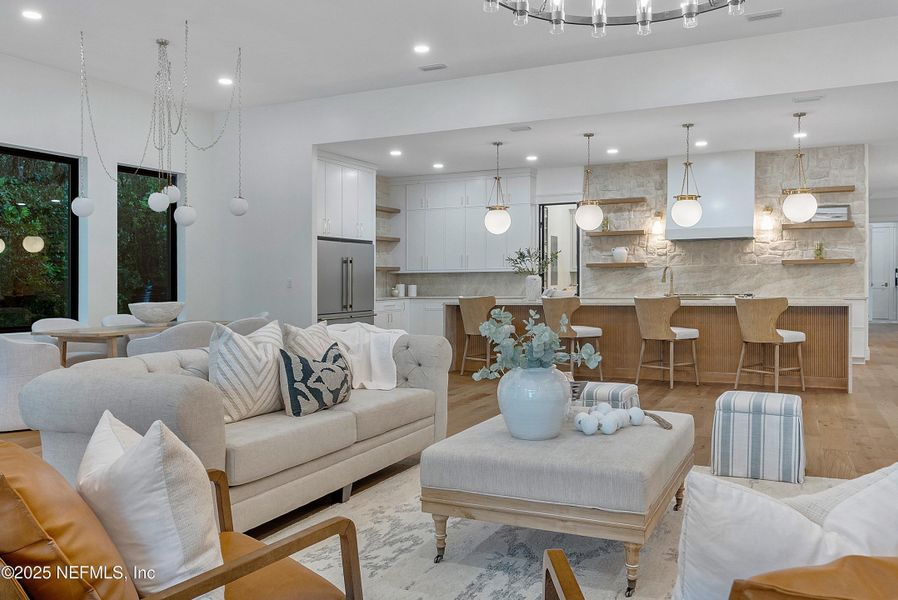 Furnished interior view inside a new home in , St. Augustine (Image 42).