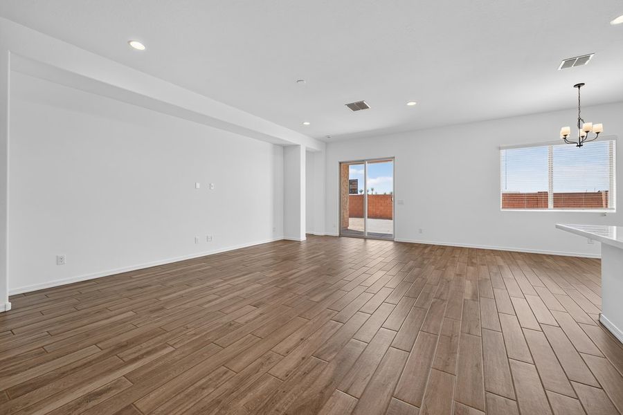 Spacious, unfurnished interior of a new home in Combs Ranch, San Tan Valley (Image 13).