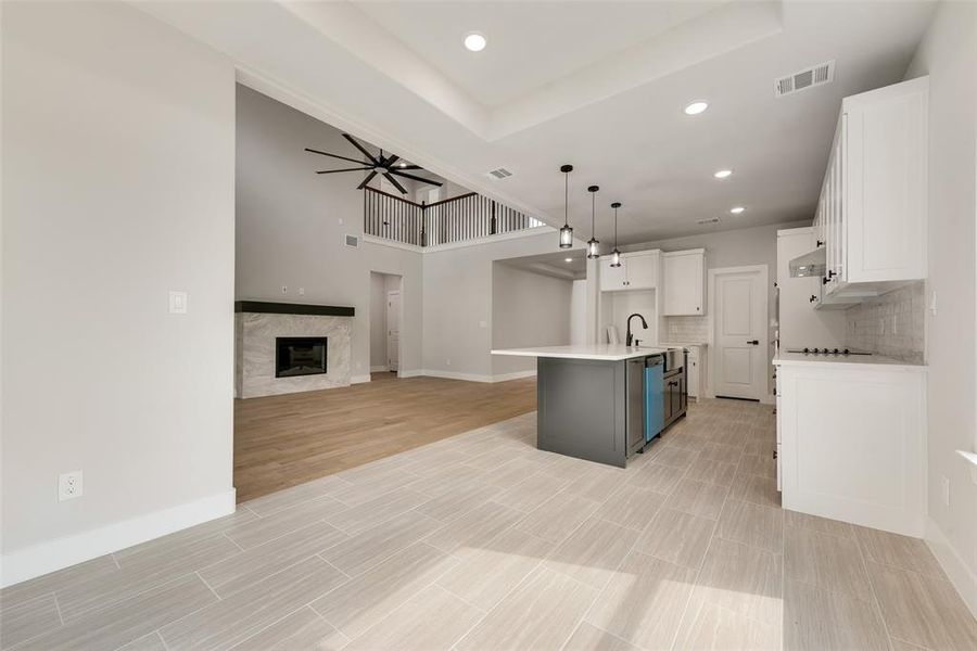 Furnished interior view inside a new home in , Rowlett (Image 11). Furnished interior view inside a new home in , Rowlett (Image 11).