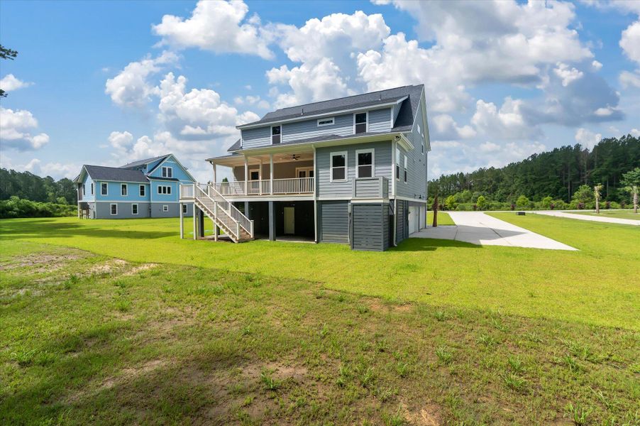 Front exterior of a new home in , Moncks Corner, SC, highlighting curb appeal (Image 27).