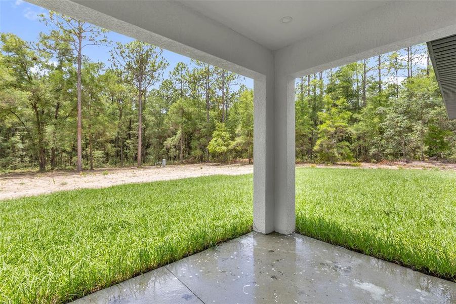 Exterior details and patio area of a home in , Dunnellon (Image 21).