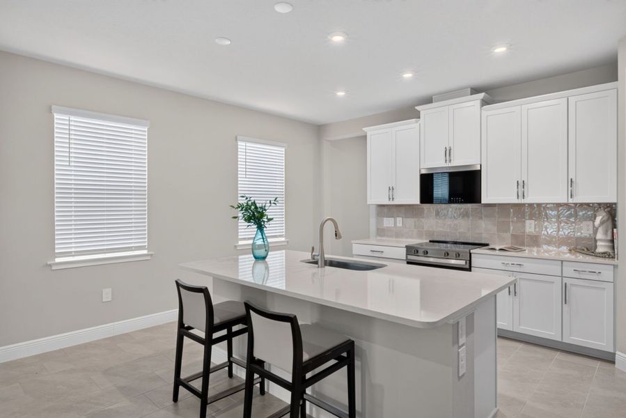 Furnished interior view inside a new home in Wellen Park, Venice (Image 9).