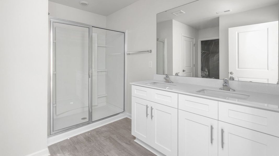 Furnished interior view inside a new home in Owens Ridge, Lexington (Image 8).