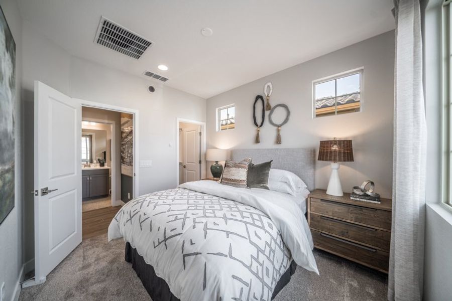 Furnished interior view inside a new home in Hawes Crossing, Mesa (Image 11).