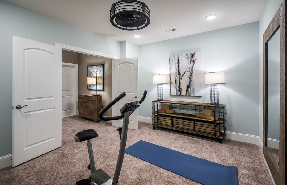 Representative furnished interior of a home built from the Worthington by Pulte Homes in The Retreat at Carolina Ridge, Harrisburg (Image 32).