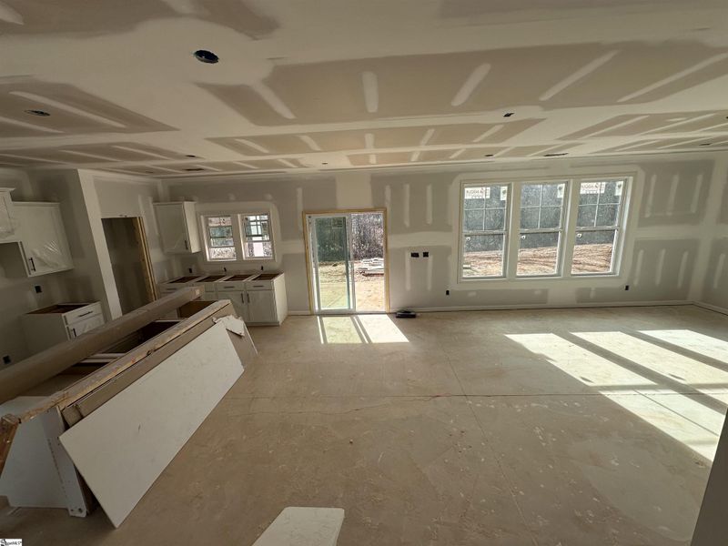 In-progress construction of a new home in Shiloh Trail, Wellford, SC (Image 17).