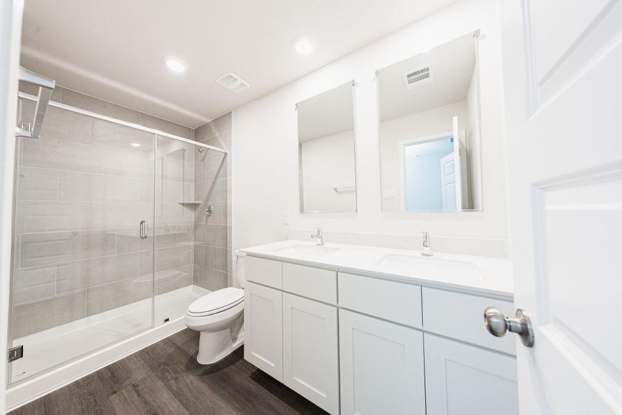 Furnished interior view inside a new home in Townsend Reserve, Splendora (Image 5).