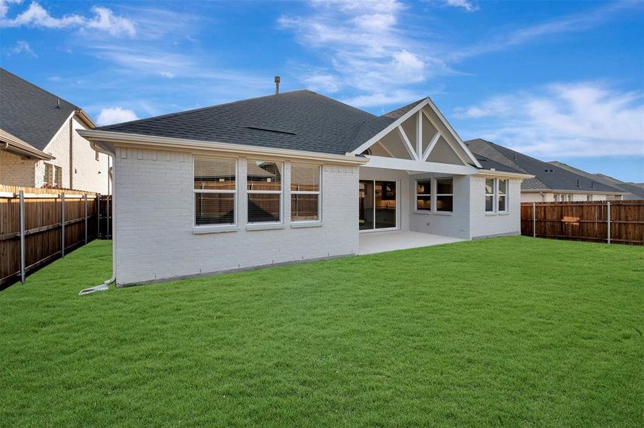 Exterior details and patio area of a home in Elevon, Lavon (Image 21). Exterior details and patio area of a home in Elevon, Lavon (Image 21).