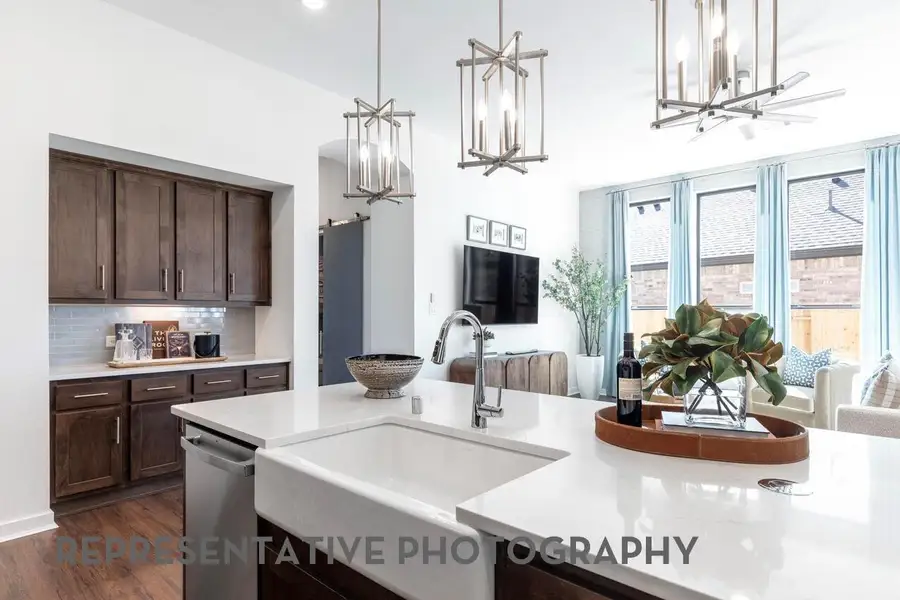 Furnished interior view inside a new home in Jordan Ranch, Fulshear (Image 39).