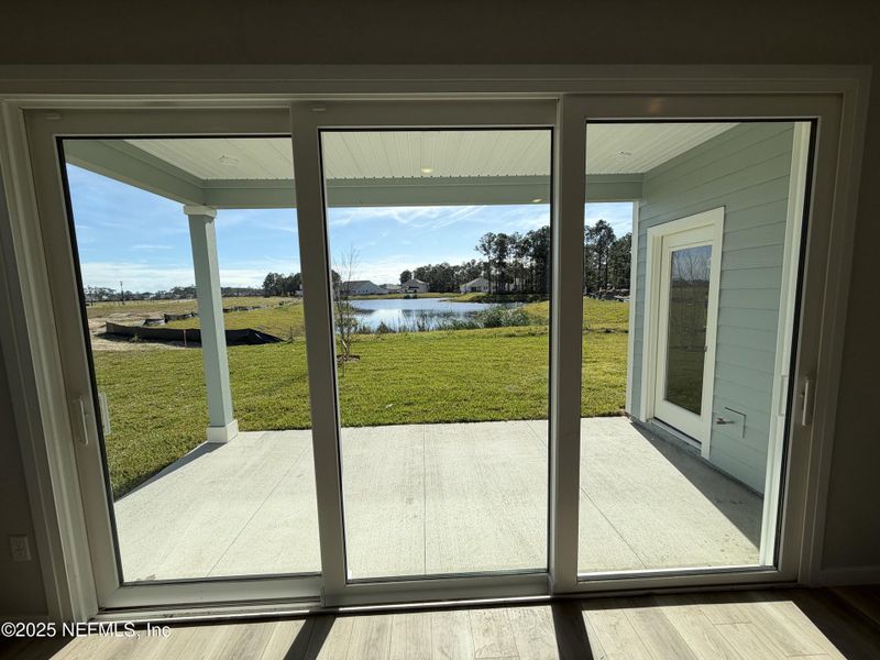 Exterior details and patio area of a home in , Flagler Beach (Image 3). Exterior details and patio area of a home in , Flagler Beach (Image 3).