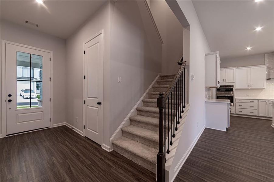 Spacious, unfurnished interior of a new home in Enclave at Edgewater, Canton (Image 55).