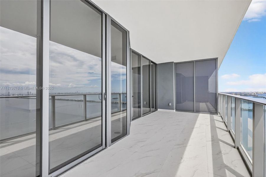 Furnished interior view inside a new home in , Miami (Image 11).