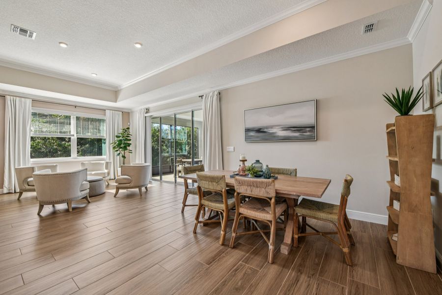 Representative furnished interior of a home built from the Sienna by Maronda Homes in North Port, North Port (Image 11).