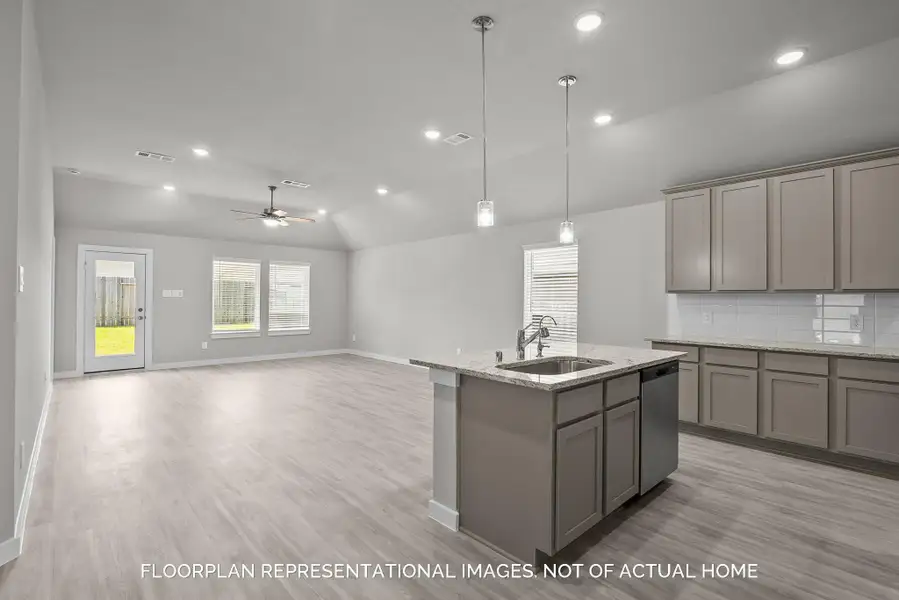 Furnished interior view inside a new home in Magnolia Ridge, Magnolia (Image 8). Furnished interior view inside a new home in Magnolia Ridge, Magnolia (Image 8).