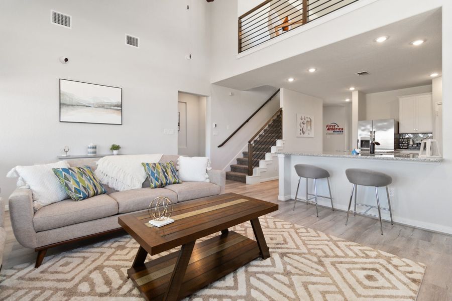 Hunters Ranch Model - Polk - Family Room