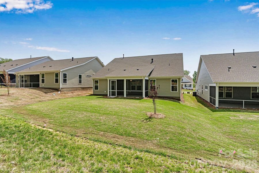 Exterior details and patio area of a home in Cresswind Charlotte, Charlotte (Image 21).