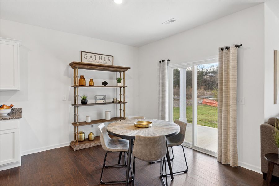Representative furnished interior of a home built from the Cali by D.R. Horton in The Ridge at Neals Landing, Knoxville (Image 15). Representative furnished interior of a home built from the Cali by D.R. Horton in The Ridge at Neals Landing, Knoxville (Image 15).