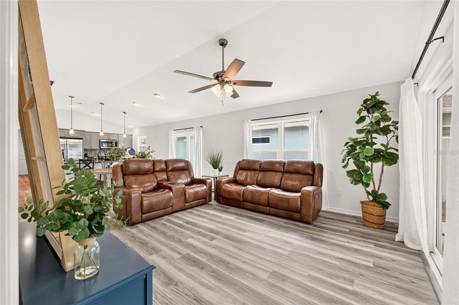 Furnished interior view inside a new home in , The Villages (Image 14).