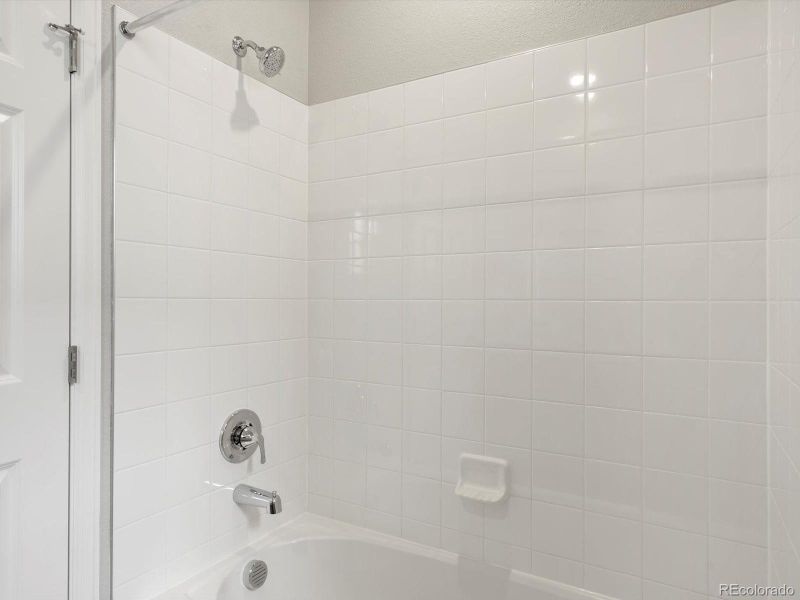 Furnished interior view inside a new home in Poudre Heights: The Alpine Collection, Windsor (Image 10).