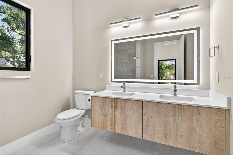 Furnished interior view inside a new home in , Tampa (Image 12).