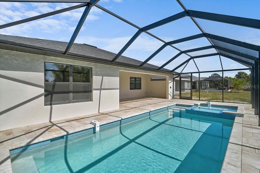 Exterior details and patio area of a home in , Rotonda West (Image 20).