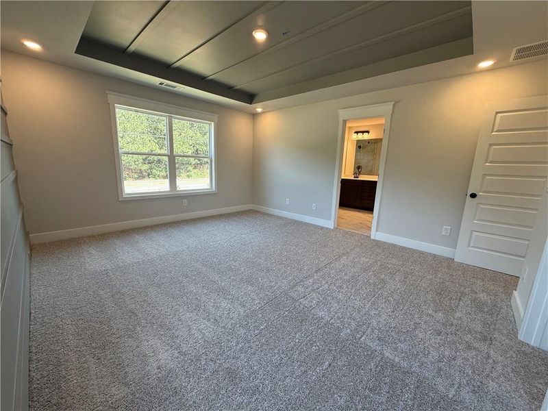 Spacious, unfurnished interior of a new home in The Towns at Auburn Station East, Auburn (Image 24). Spacious, unfurnished interior of a new home in The Towns at Auburn Station East, Auburn (Image 24).