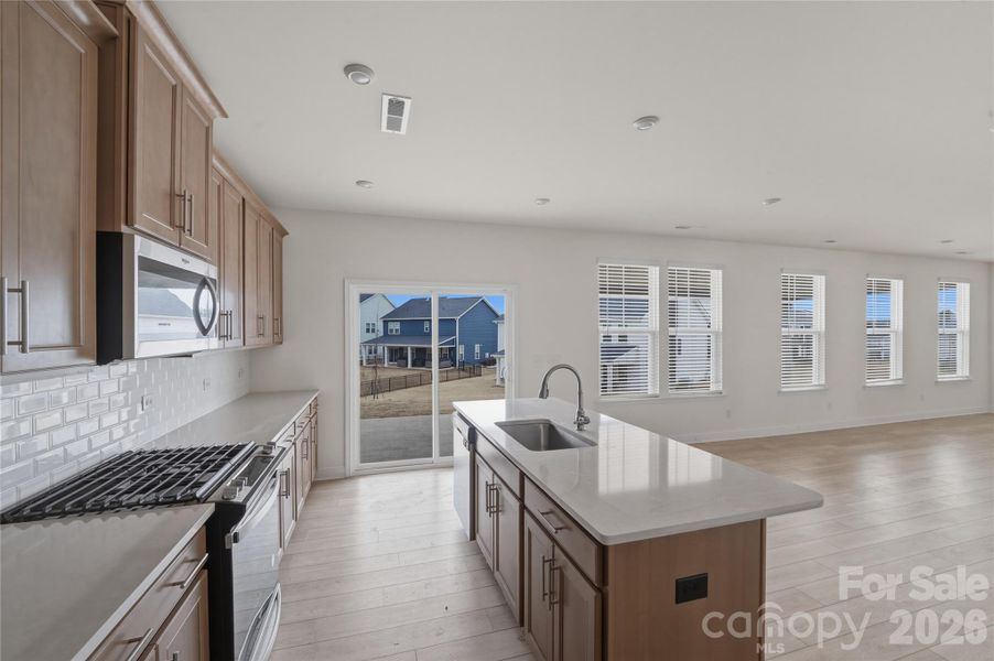 Furnished interior view inside a new home in Lakeside Glen, York (Image 8).