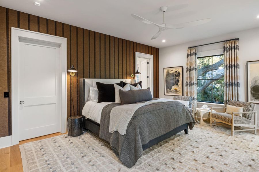 Furnished interior view inside a new home in , Sullivan's Island (Image 19).