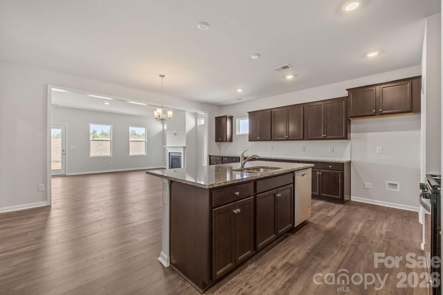 Furnished interior view inside a new home in McFarland Estates, York (Image 6).