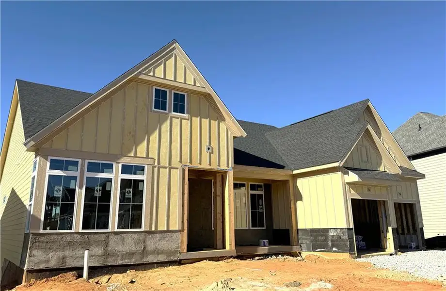 In-progress construction of a new home in Twin Lakes, Hoschton, GA (Image 5).