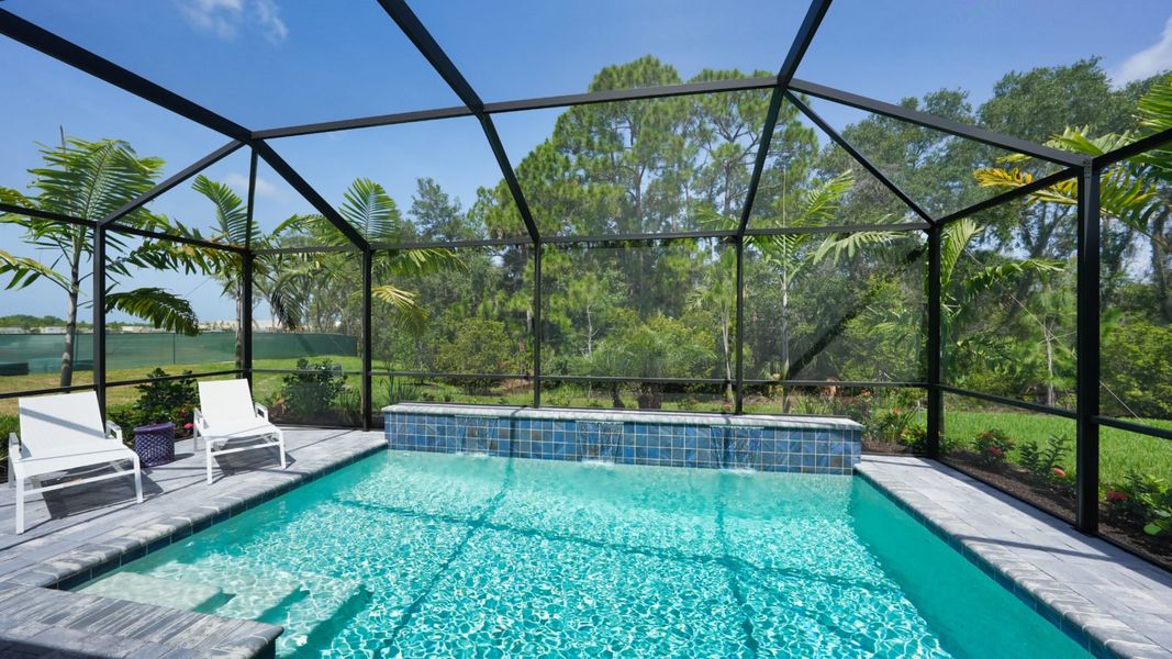 Representative exterior details of a home built from the Patriot by Neal Communities in Boca Royale Golf & Country Club at Wellen Park, Englewood (Image 26).