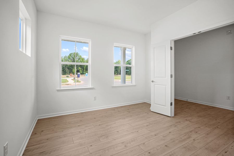 Spacious, unfurnished interior of a new home in Michaux Gardens, Belmont (Image 51).