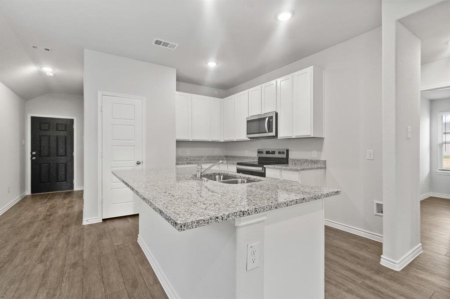 Furnished interior view inside a new home in Christian Meadows, Ennis (Image 5). Furnished interior view inside a new home in Christian Meadows, Ennis (Image 5).