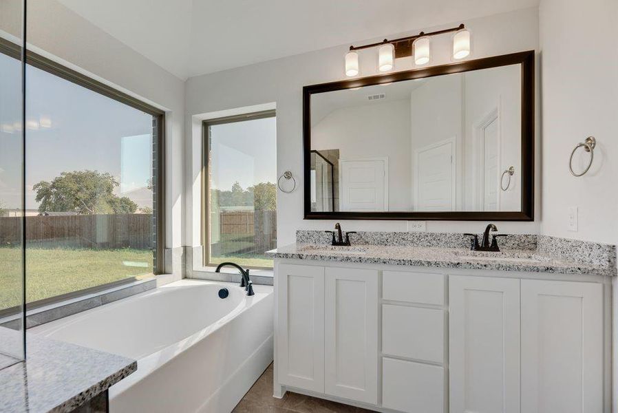 Furnished interior view inside a new home in , Pilot Point (Image 3). Furnished interior view inside a new home in , Pilot Point (Image 3).