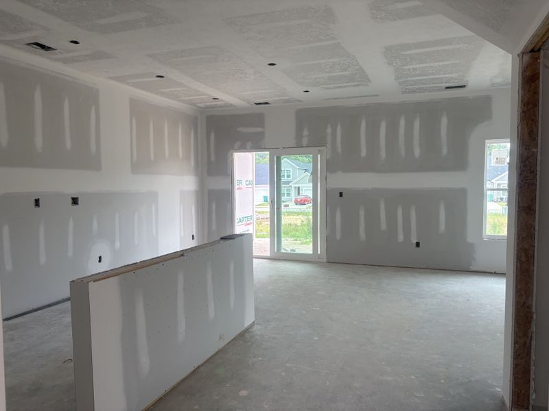 In-progress construction of a new home in Caroleton Townhomes, Grovetown, GA (Image 14). In-progress construction of a new home in Caroleton Townhomes, Grovetown, GA (Image 14).