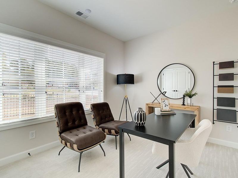 Furnished interior view inside a new home in Townes at South Main, Kennesaw (Image 11).