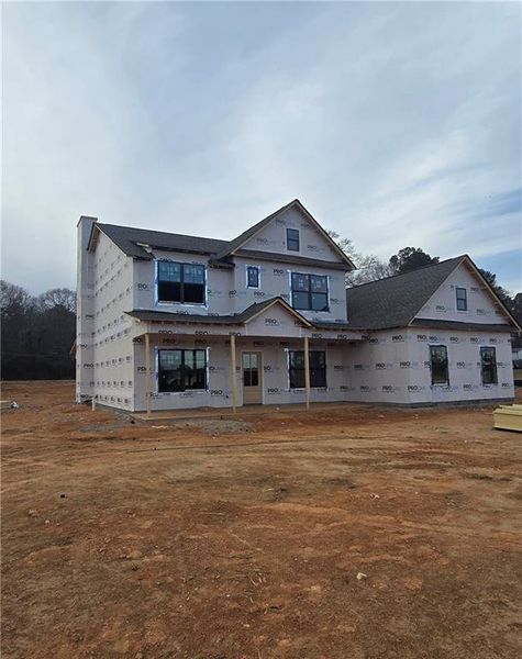 In-progress construction of a new home in Youth Jersey Rd, Covington, GA (Image 3).