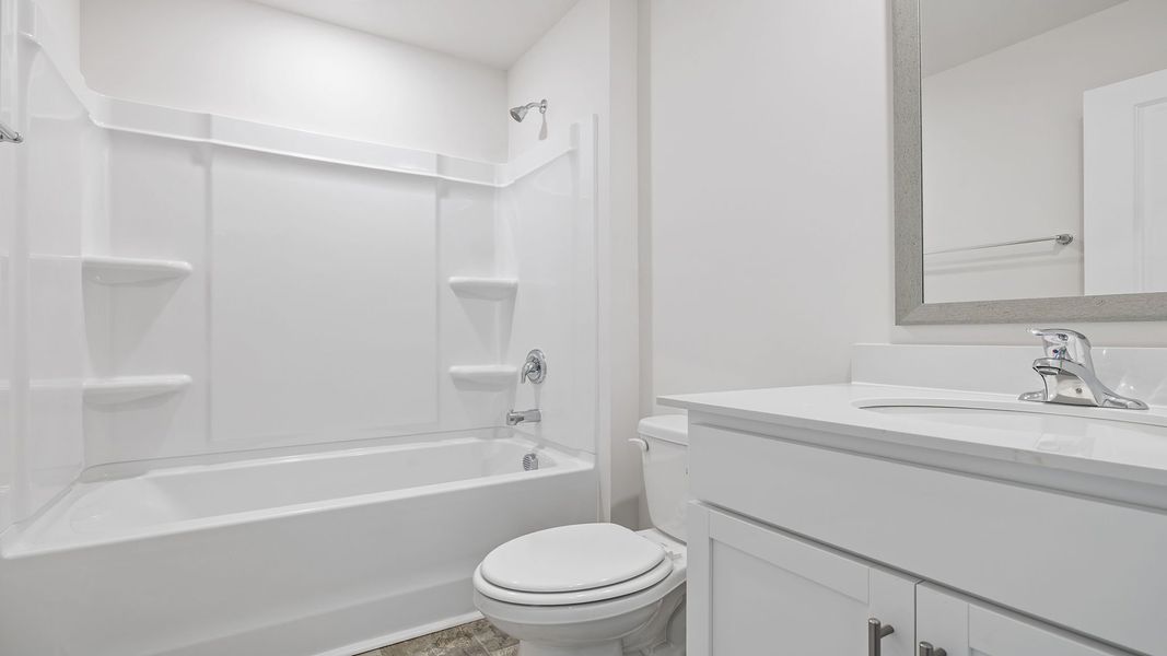 Furnished interior view inside a new home in Lightwood Cottages, Moore (Image 11).