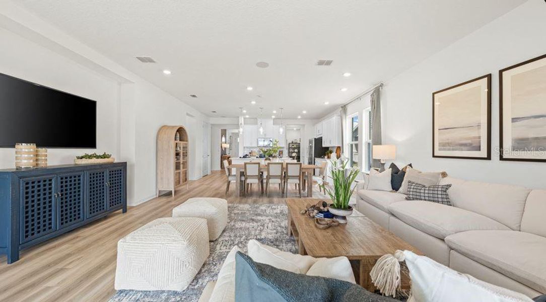 Furnished interior view inside a new home in Palms at Coasterra, Palmetto (Image 10).