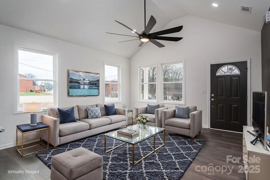 Furnished interior view inside a new home in , Cherryville (Image 6).