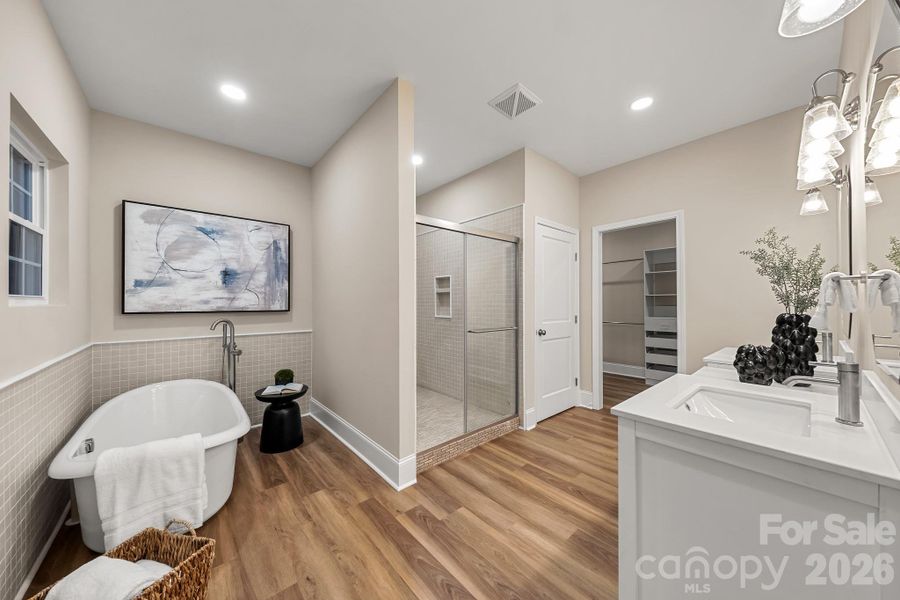 Furnished interior view inside a new home in , Rock Hill (Image 6).