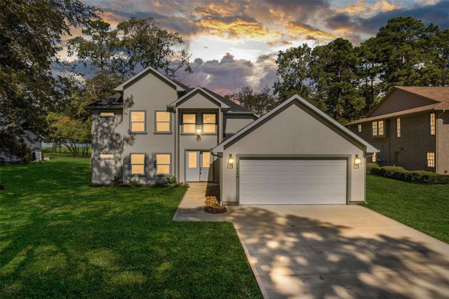 Front exterior of a new home in , Willis, TX, highlighting curb appeal (Image 2). Front exterior of a new home in , Willis, TX, highlighting curb appeal (Image 2).