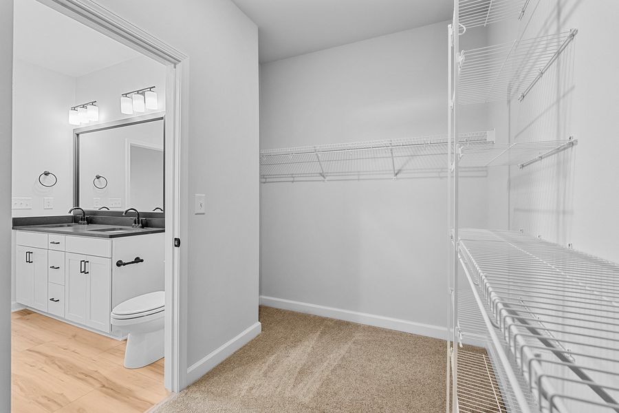 Furnished interior view inside a new home in Fieldstone, Lexington (Image 28).