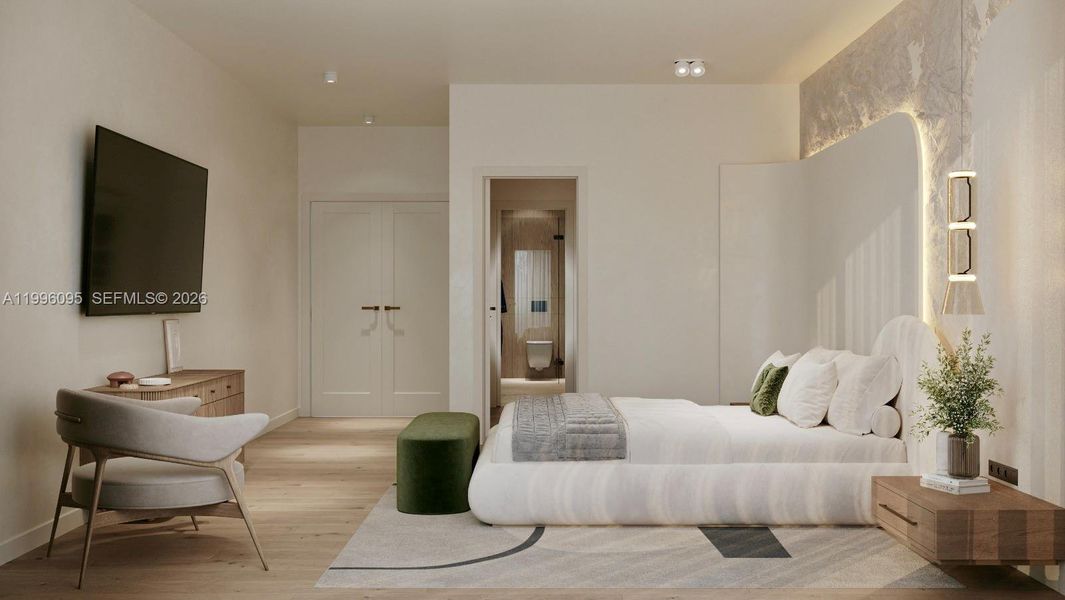 Furnished interior view inside a new home in , North Bay Village (Image 8).