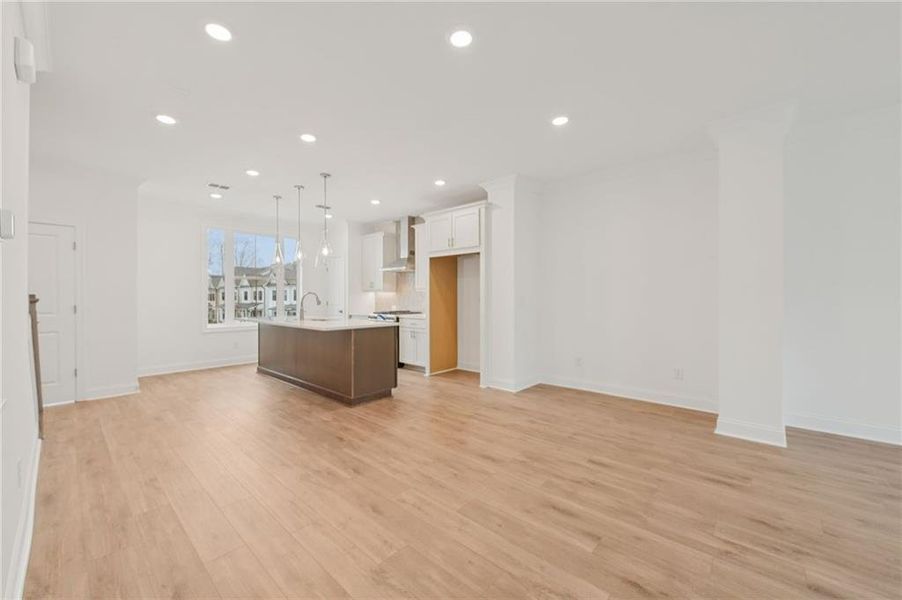 Spacious, unfurnished interior of a new home in , Buford (Image 29).