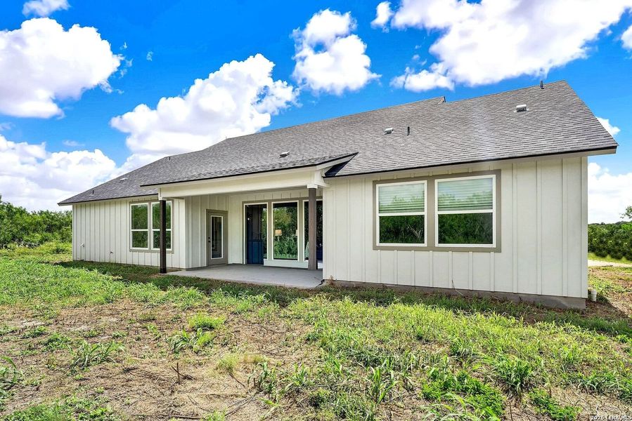Exterior details and patio area of a home in , Castroville (Image 4). Exterior details and patio area of a home in , Castroville (Image 4).