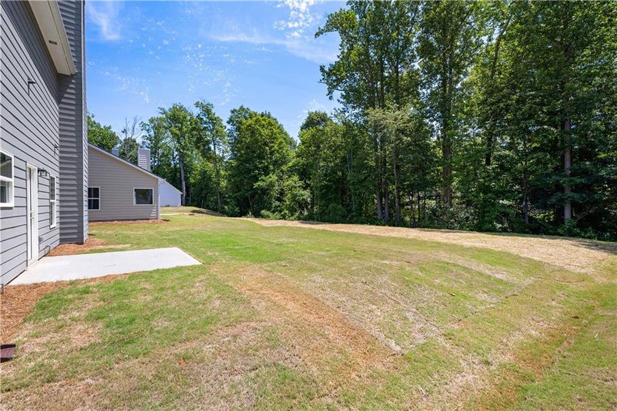 Exterior details and patio area of a home in , Villa Rica (Image 19).