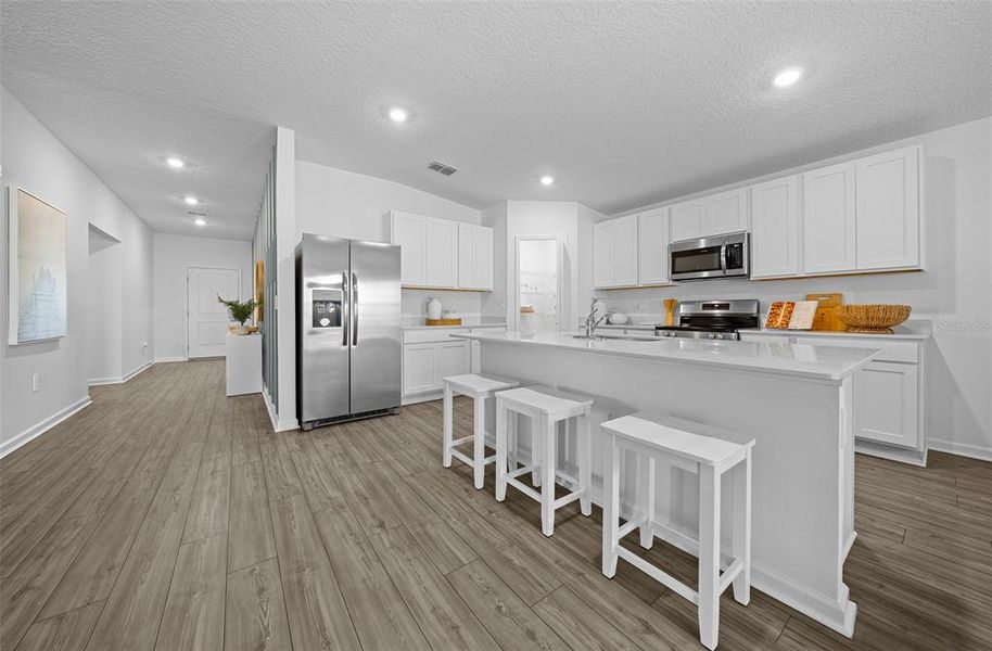 Furnished interior view inside a new home in Tara Forest East, Alachua (Image 23).